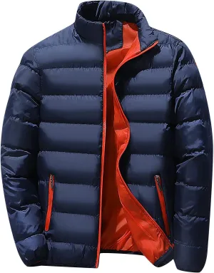 RTRDE Casual Jackets Lightweight Windbreaker Bomber Jacket Casual Zip Up Coats Outwear With Pockets, L-5XL