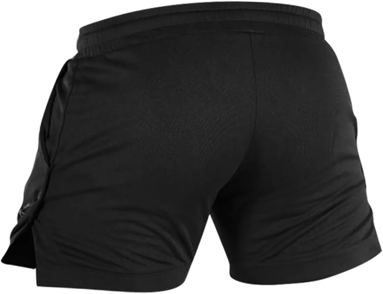 Running Shorts for Men Drawstring Shorts with Pockets Bodybuilding Shorts Gym Short Bottoms Work Shorts for Men