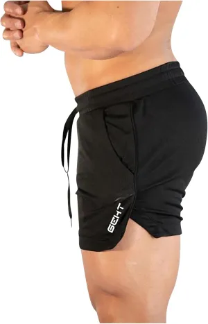 Running Shorts for Men Drawstring Shorts with Pockets Bodybuilding Shorts Gym Short Bottoms Work Shorts for Men