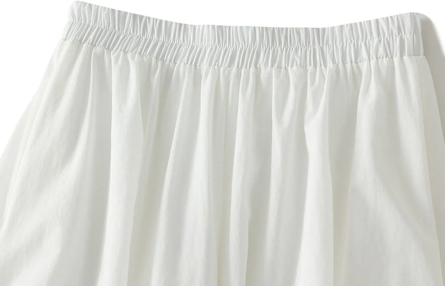 Skirts for Women Asymmetric A-Line Pleated Midi Skirt High Waisted Flowy Skirt with Unique Hemline for Office Casual