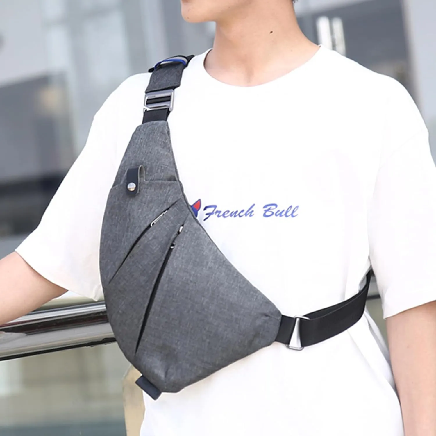 Sling Bag for Women Men Anti-theft Crossbody Bags Trendy Design Satchel Bag Travel Purse