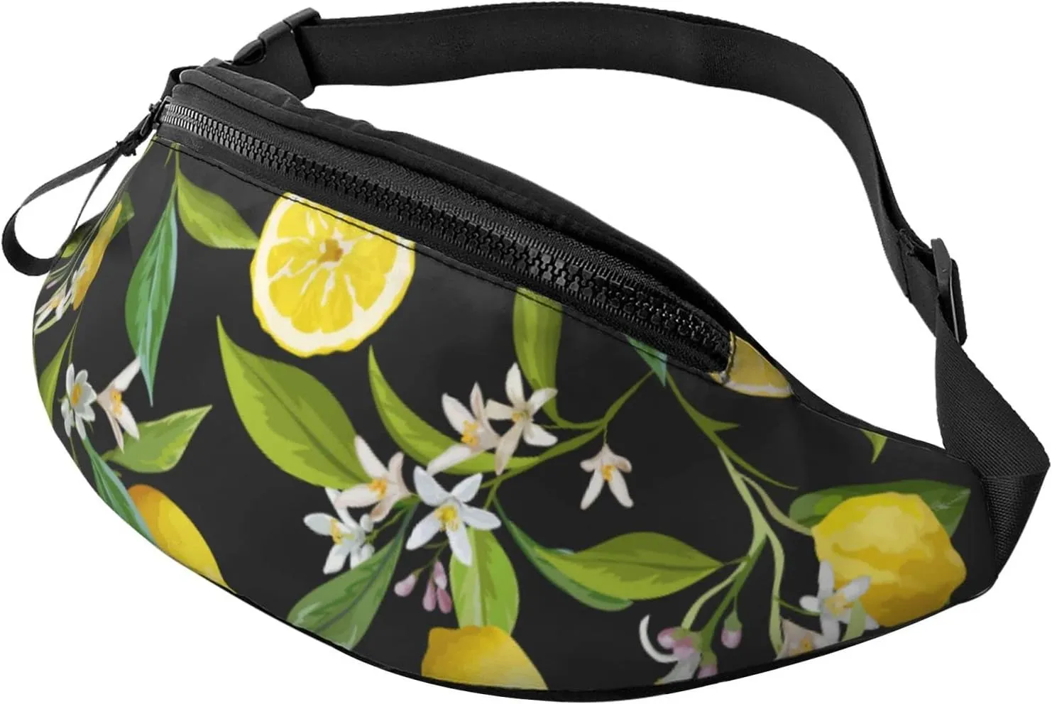 Sport Waist Bag For Men Women-Fruit Lemon Pattern Fanny Pack-Casual Bum Bags Hiking Running Belt Bags