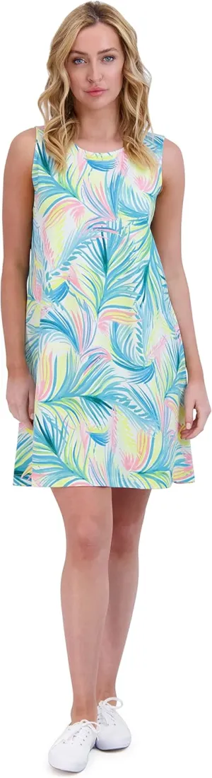 Stella Parker Women's Sleeves UPF Swing Dress