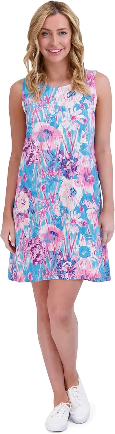 Stella Parker Women's Sleeves UPF Swing Dress