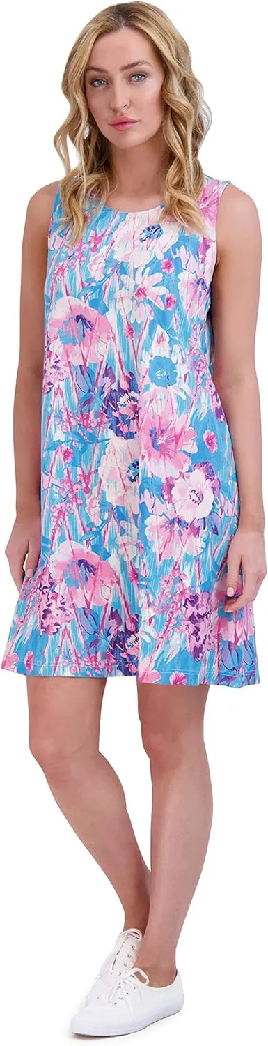 Stella Parker Women's Sleeves UPF Swing Dress