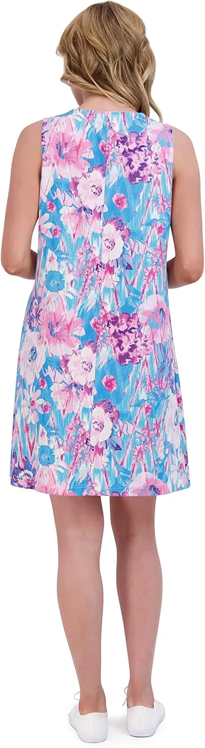 Stella Parker Women's Sleeves UPF Swing Dress