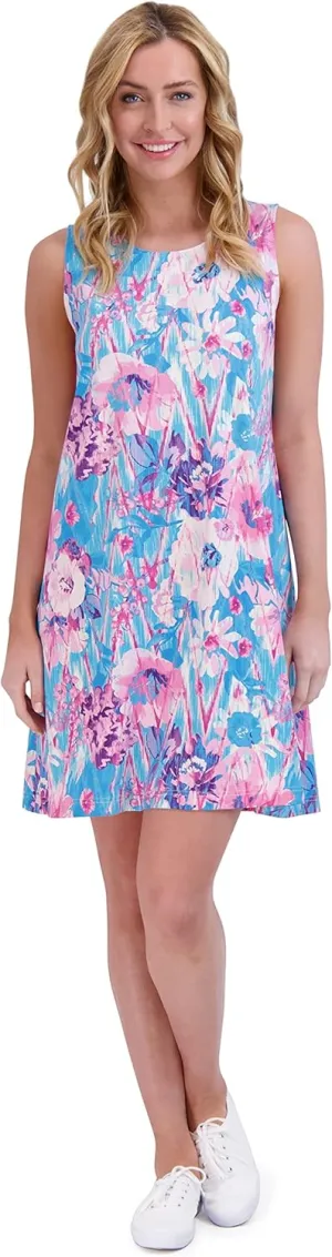 Stella Parker Women's Sleeves UPF Swing Dress