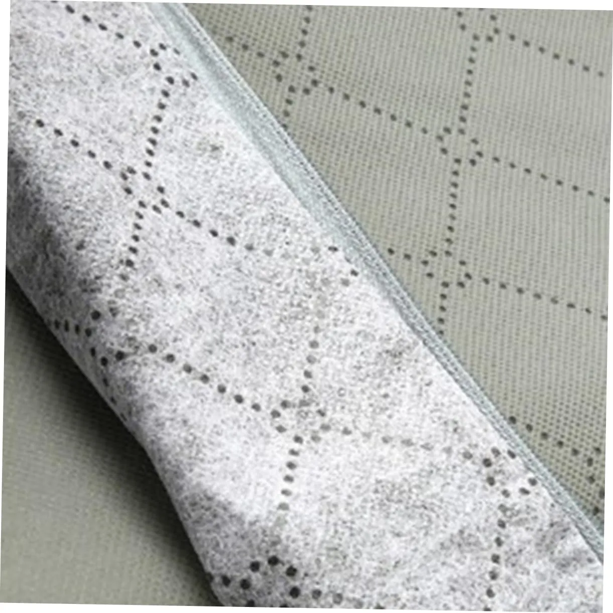Storage Box Lids Control Zipper Closure Compact for Quilt Garment Blankets Grey