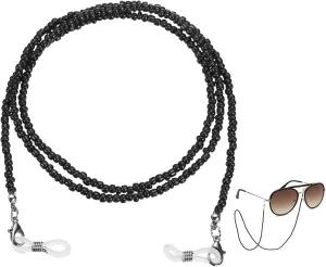 uxcell Eyeglass Chains for Women, Eyeglass Holder Bead Chains Adjustable Sunglasses Lanyards Holder Chains for Glass