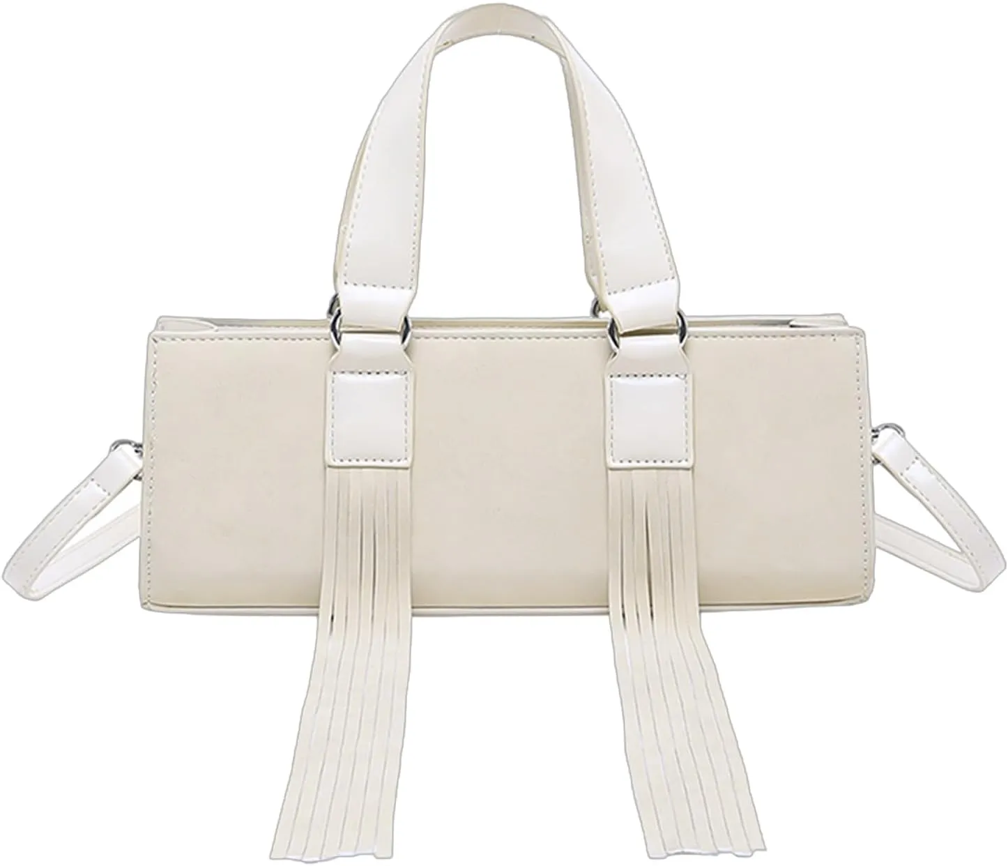 Vegan Leather Tote Bag for Women, Designer Work Purse with Gold Chain Strap & Zipper