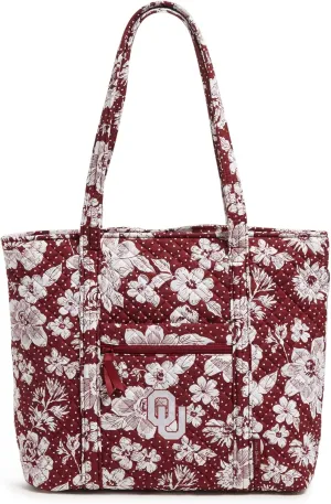 Vera Bradley Women's Cotton Collegiate Vera Tote Bag (Multiple Teams Available)