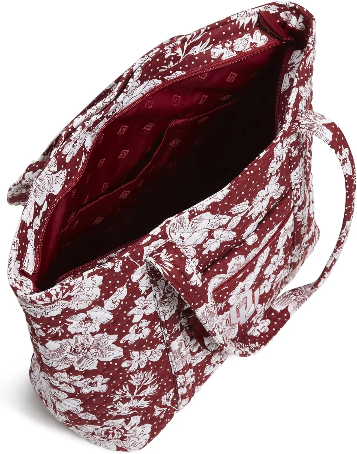Vera Bradley Women's Cotton Collegiate Vera Tote Bag (Multiple Teams Available)