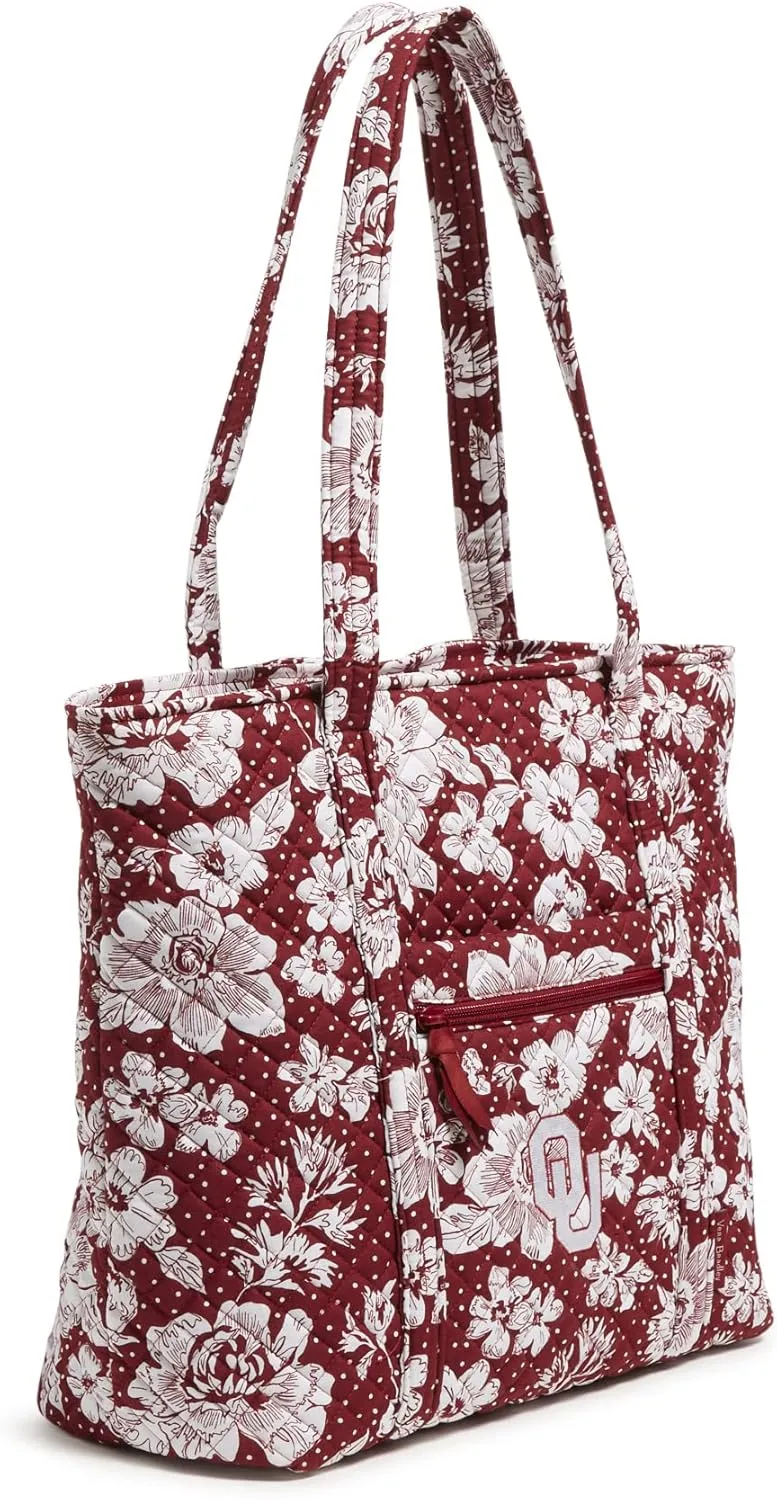 Vera Bradley Women's Cotton Collegiate Vera Tote Bag (Multiple Teams Available)