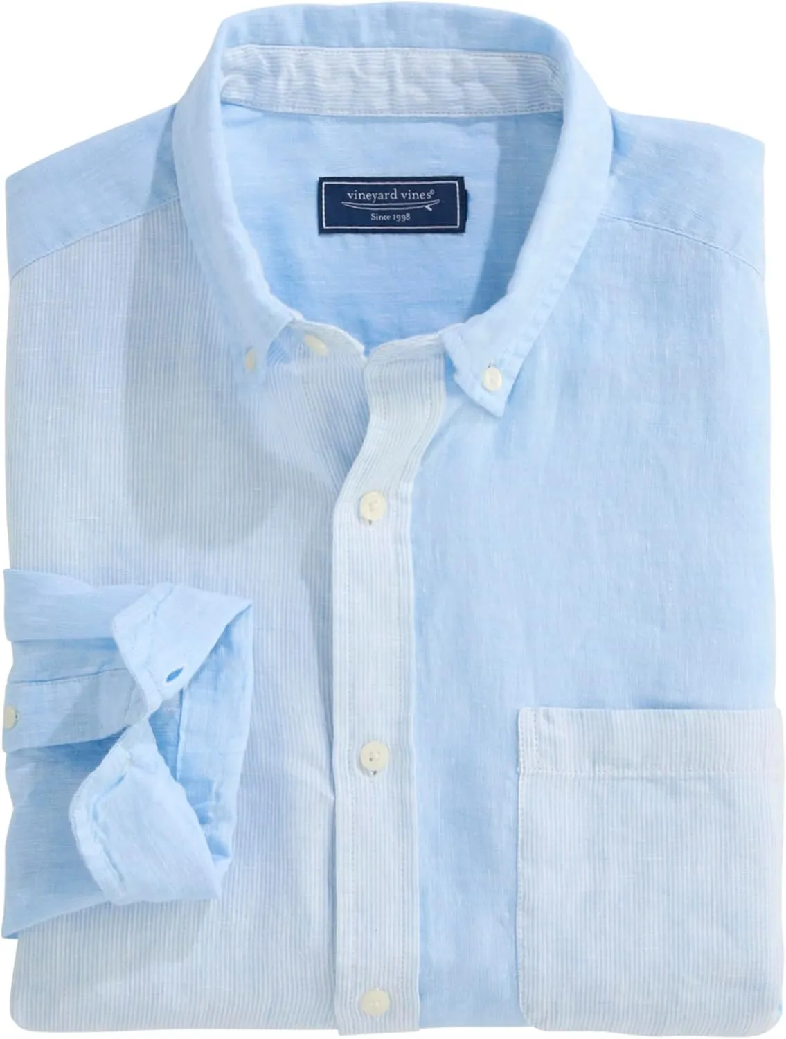 vineyard vines Men's Linen Party Shirt