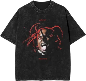 Vintage T Shirts Mans Womens Oversized Casual Tees Short Sleeve Sports Crew Neck Shirt Graphic T-Shirt Retro Unisex Tops