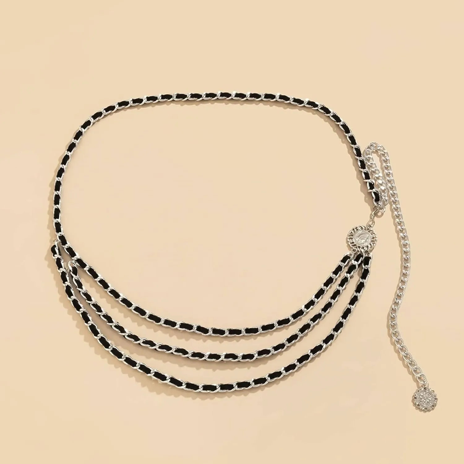 Waist Chains for Women Belly Chains for Women Body Chains for Women Sexy Retro Court Style Waist Chain