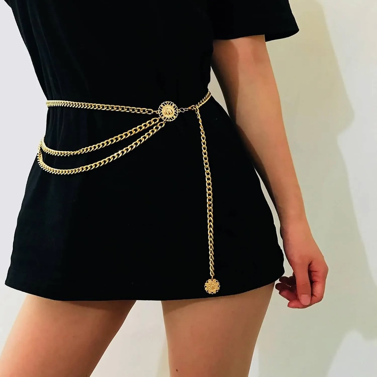 Waist Chains for Women Belly Chains for Women Body Chains for Women Sexy Retro Court Style Waist Chain