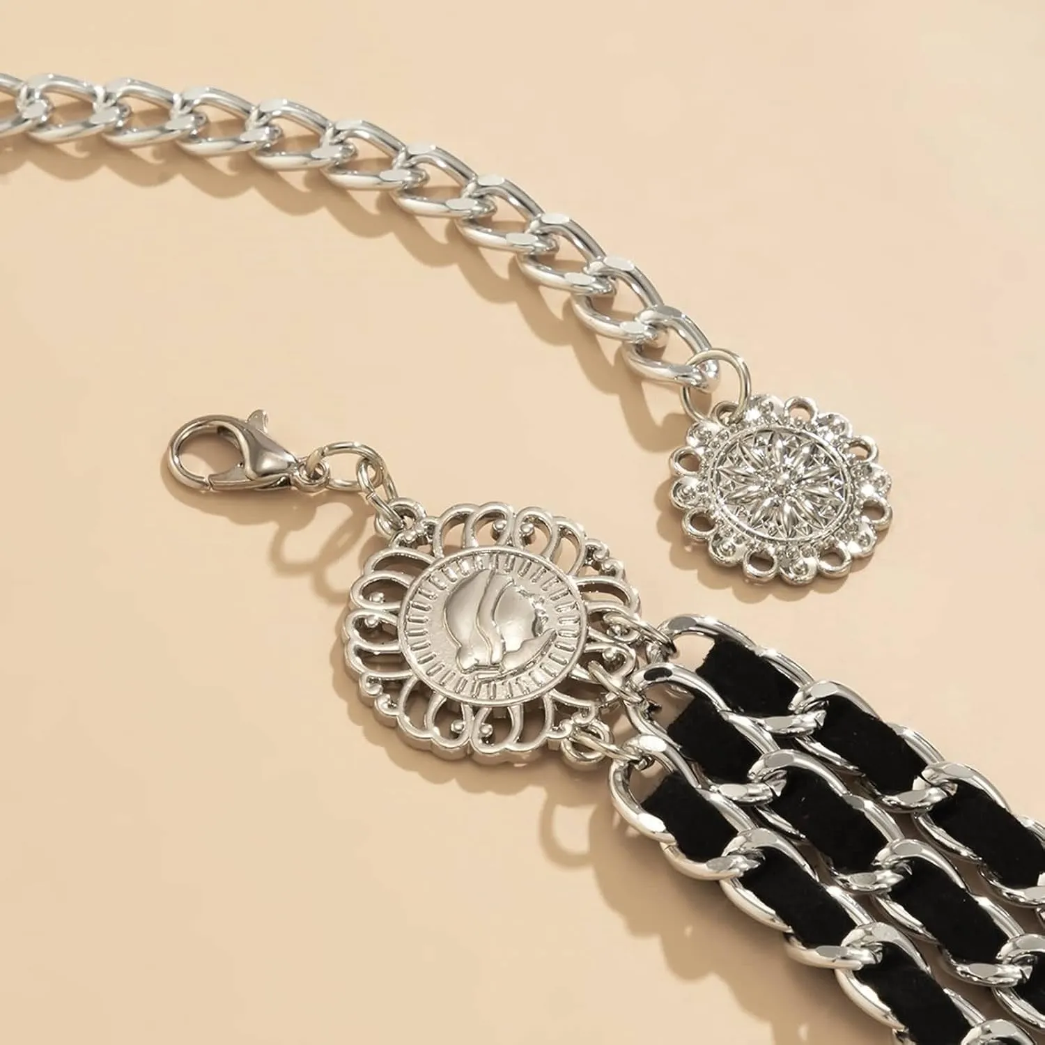 Waist Chains for Women Belly Chains for Women Body Chains for Women Sexy Retro Court Style Waist Chain