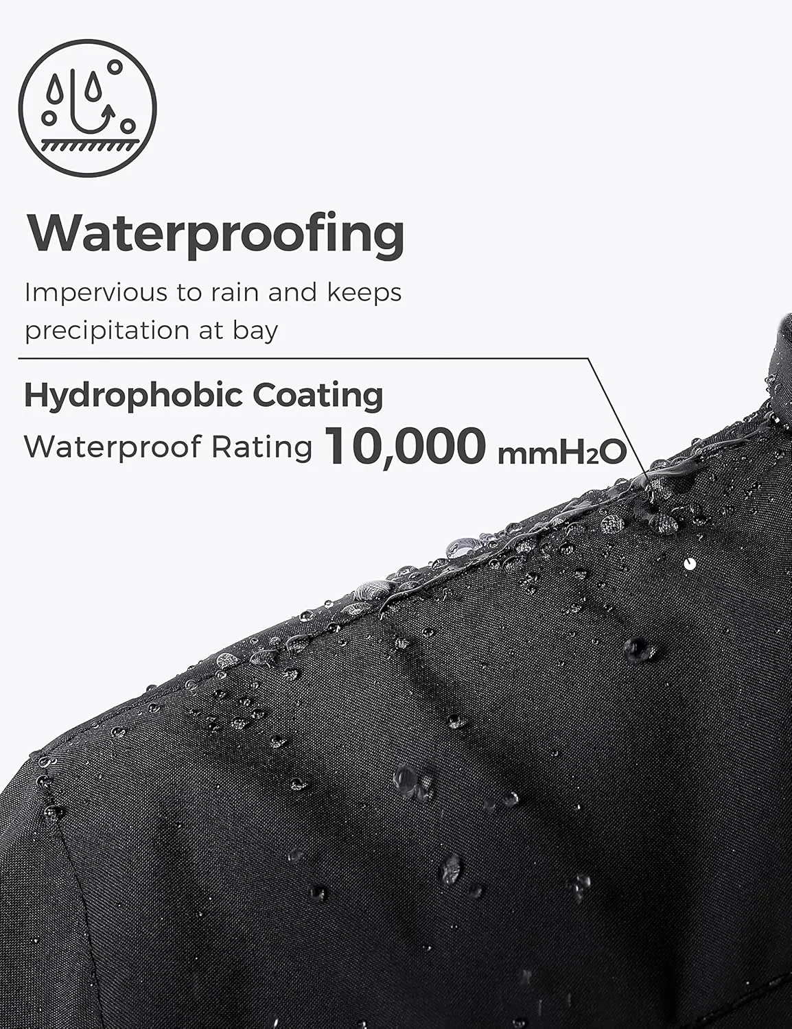 Wantdo Men's Waterproof 3-in-1 Ski Jacket Warm Winter Snow Coat Windproof Rain Jackets Snowboarding Jackets