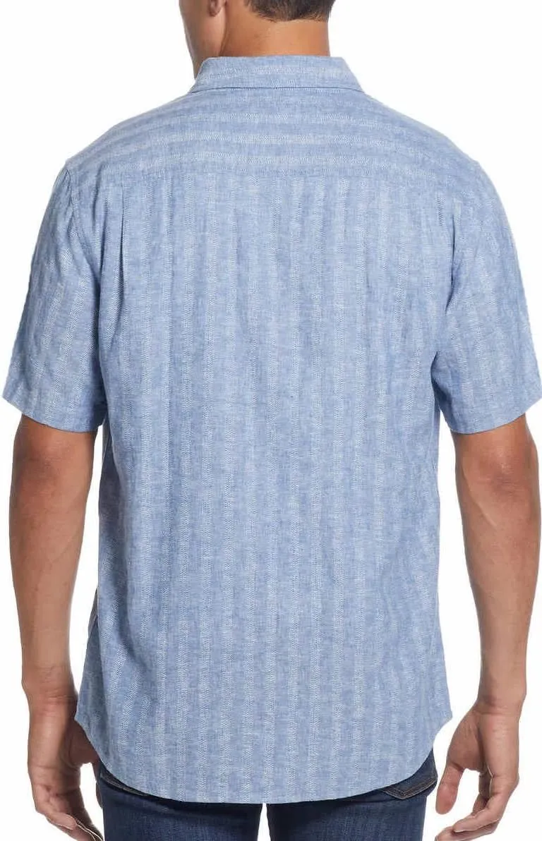Weatherproof Vintage Mens Short Sleeve Woven Shirt