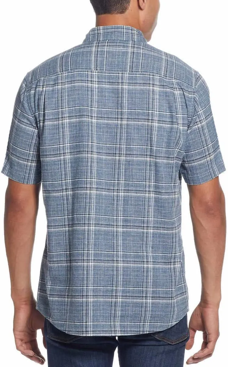Weatherproof Vintage Mens Short Sleeve Woven Shirt
