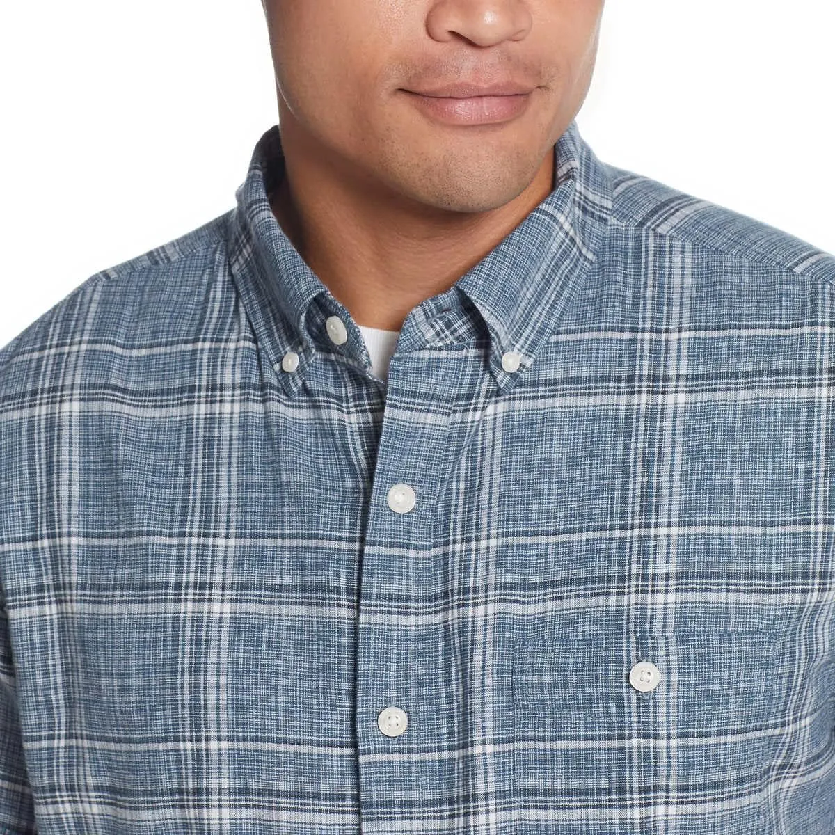 Weatherproof Vintage Mens Short Sleeve Woven Shirt