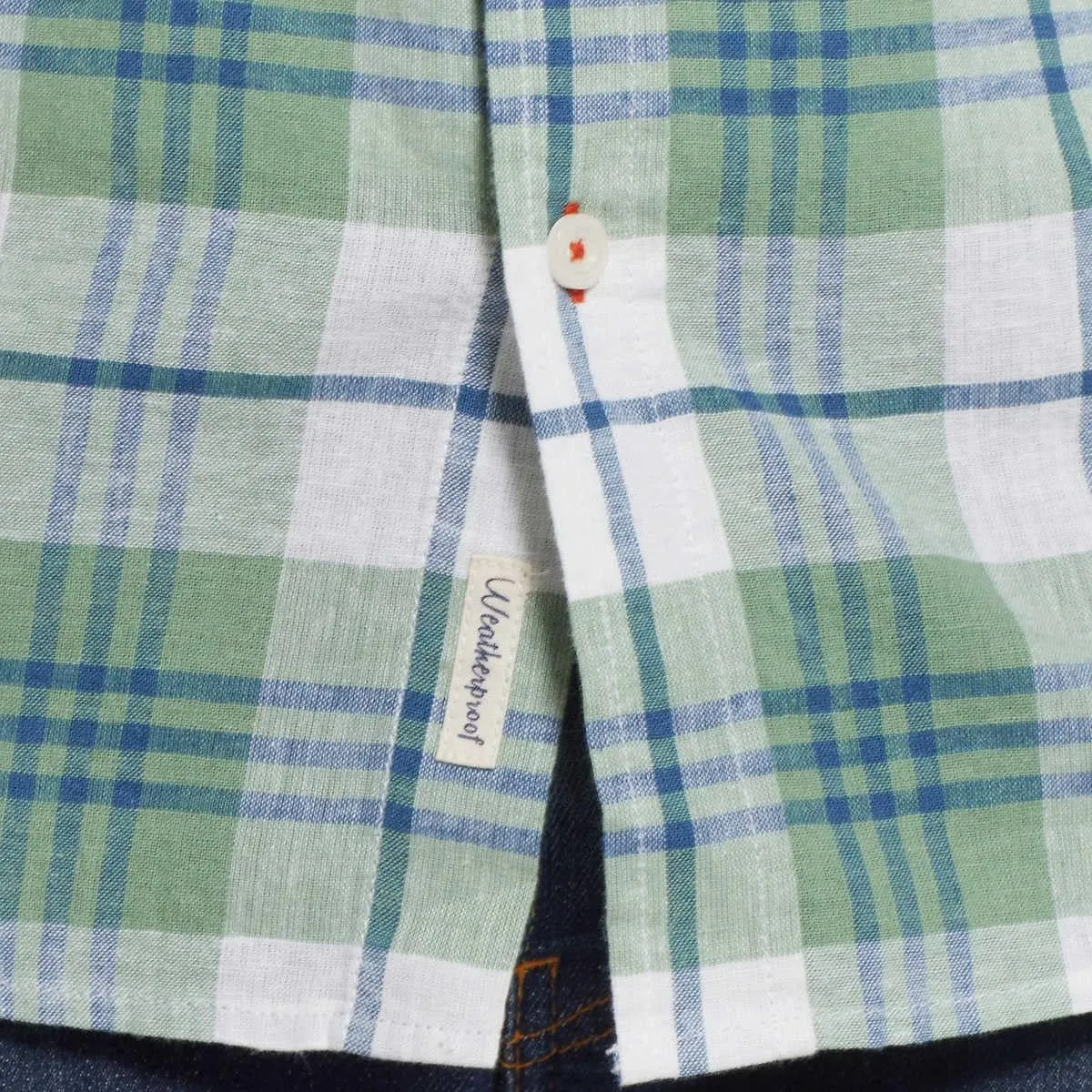 Weatherproof Vintage Mens Short Sleeve Woven Shirt