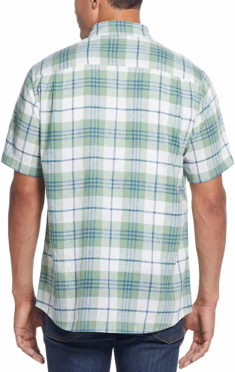 Weatherproof Vintage Mens Short Sleeve Woven Shirt