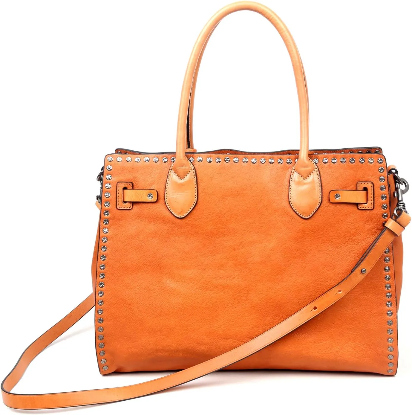 Westland Satchel Bag | Retro Vintage, Western Style | Genuine Leather, Cotton Lining, Luxurious Feel