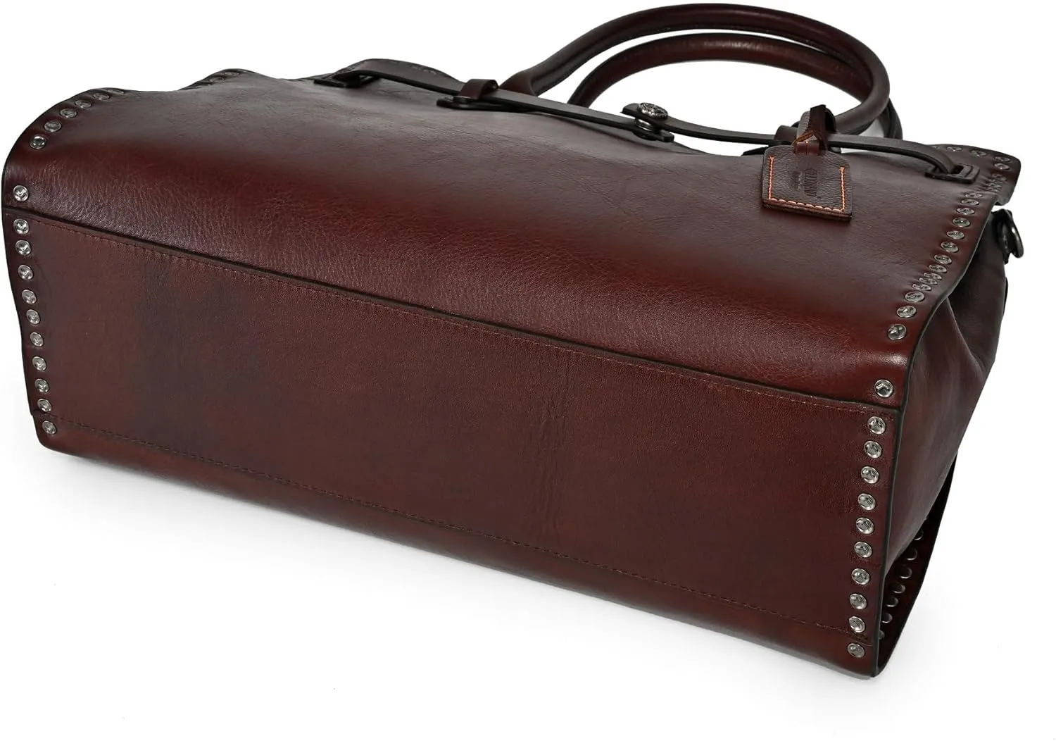 Westland Satchel Bag | Retro Vintage, Western Style | Genuine Leather, Cotton Lining, Luxurious Feel