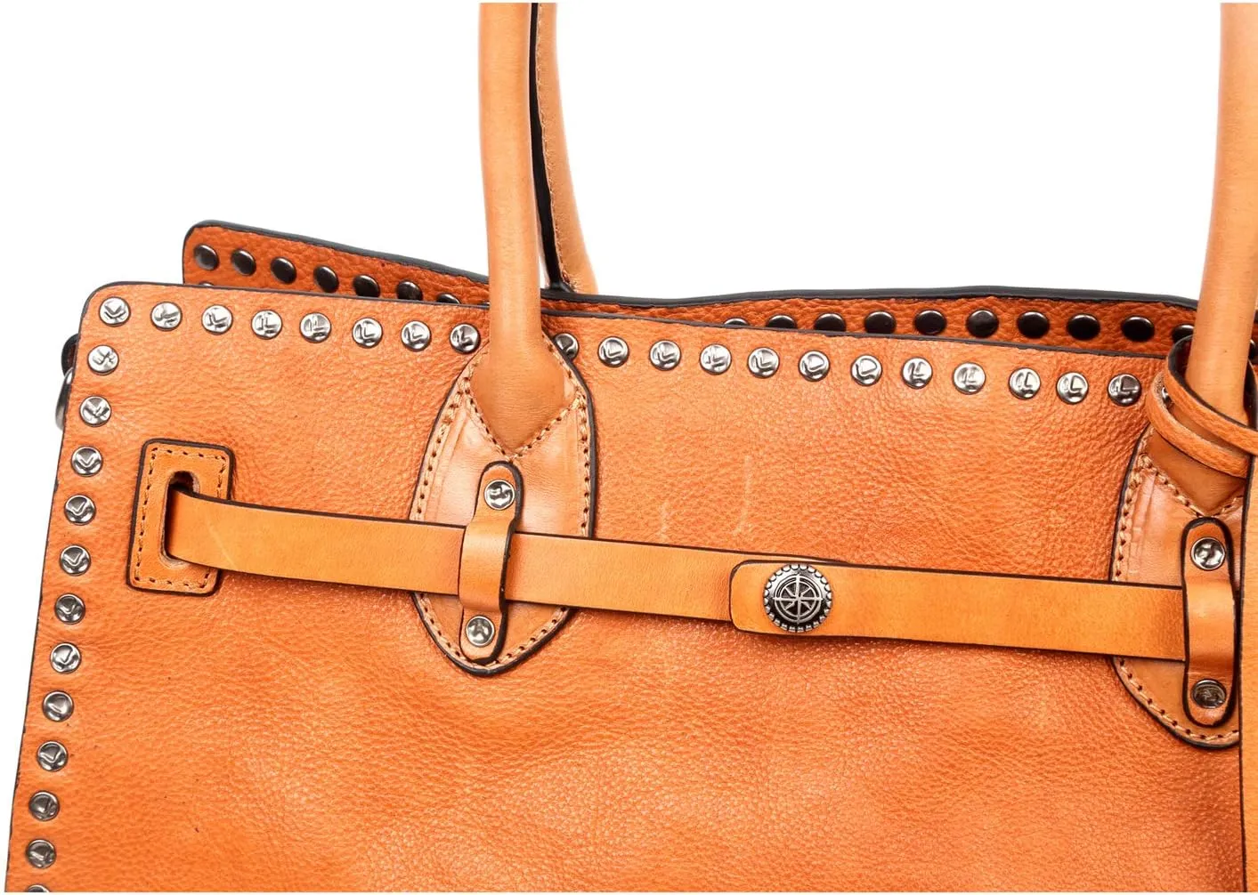 Westland Satchel Bag | Retro Vintage, Western Style | Genuine Leather, Cotton Lining, Luxurious Feel