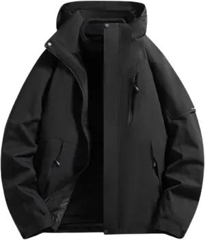 Winter Jackets for Women 2024 Fashion Solid Hiking Coats Long Sleeve Baggy Puffer Jacket with Pockets Outdoor