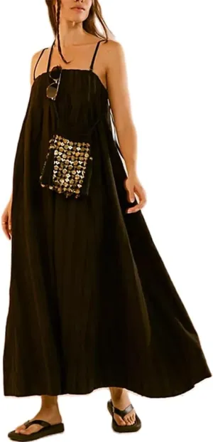 Women Y2k Striped Maxi Dress Flowy Cut Out Backless Corset Spaghetti Strap Boho Long Midi Dress Milkmaid Sundress
