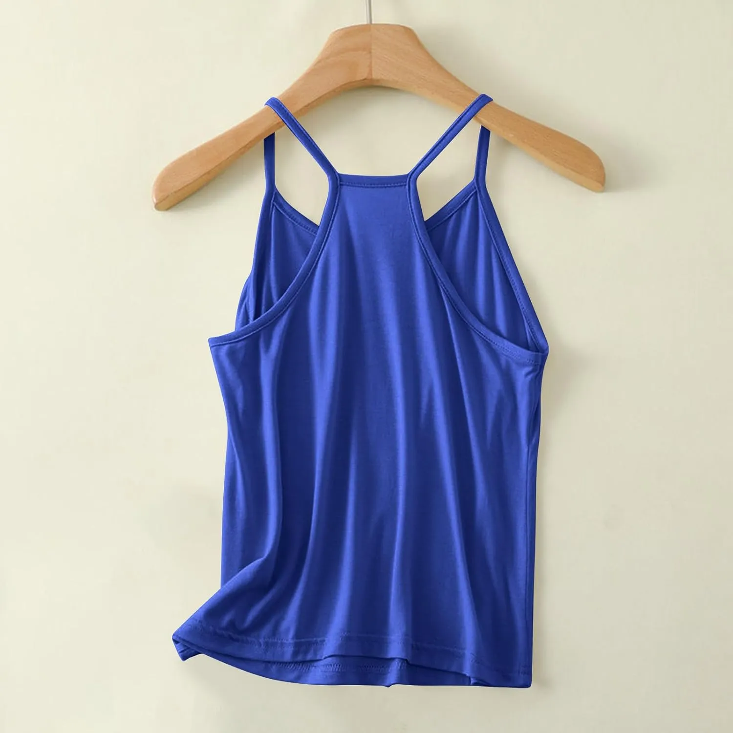 Womens Tank Tops Loose Fit Spaghetti Strap Tank Top Solid Color Dressy Causal Camisole Tops Yoga Athletic Tanks