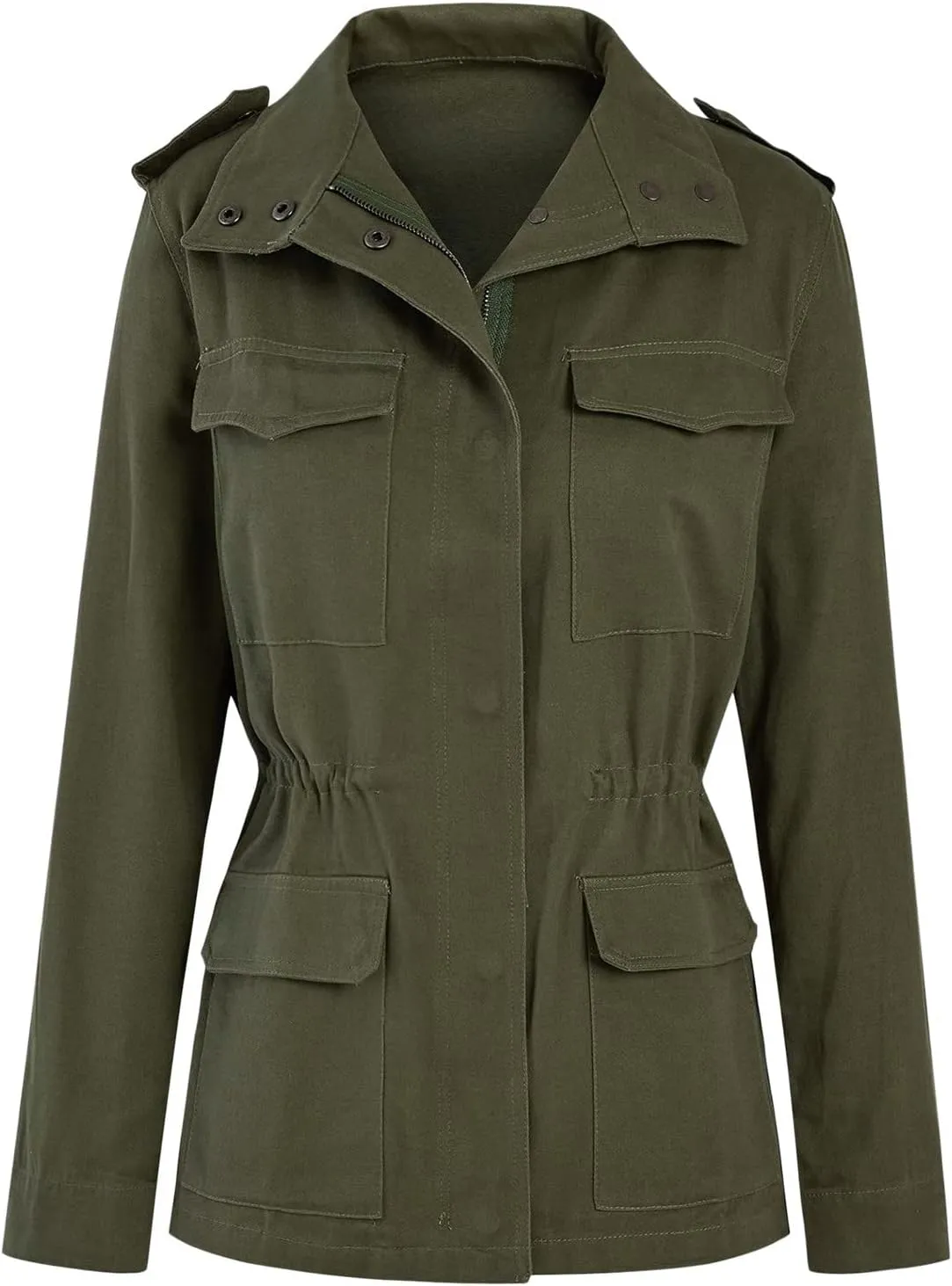 Work Jackets for Women Casual Long Sleeve Regular Fit Lightweight Fall Jacket Zip Up Outdoor Hiking Athletic Outwear