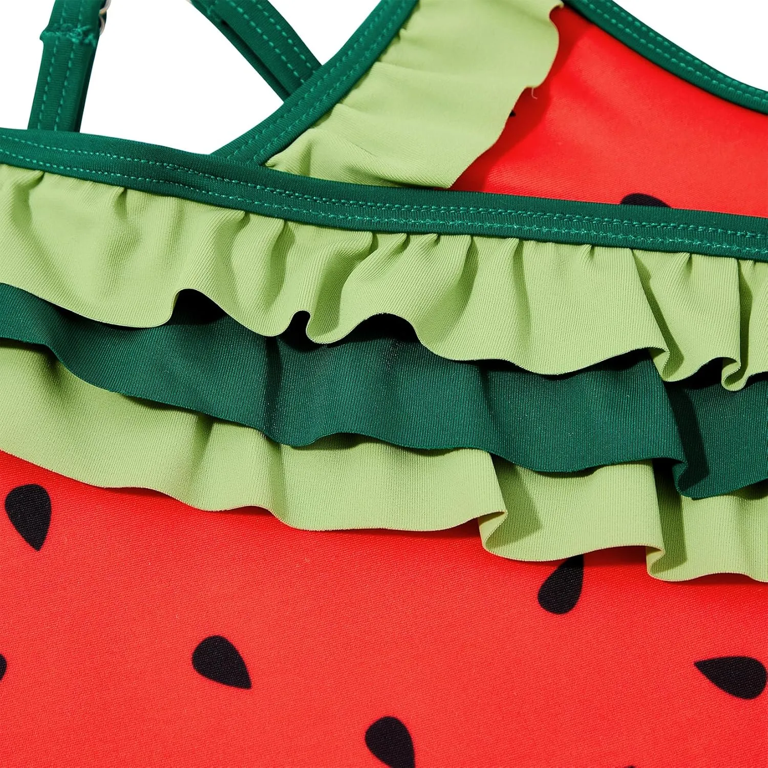Zando Toddler Swimsuit One Piece Swimsuit Girls Sleeveless Cute Swimwear Quick Dry Bathing Suits Summer Beach Wear 2-10 Years