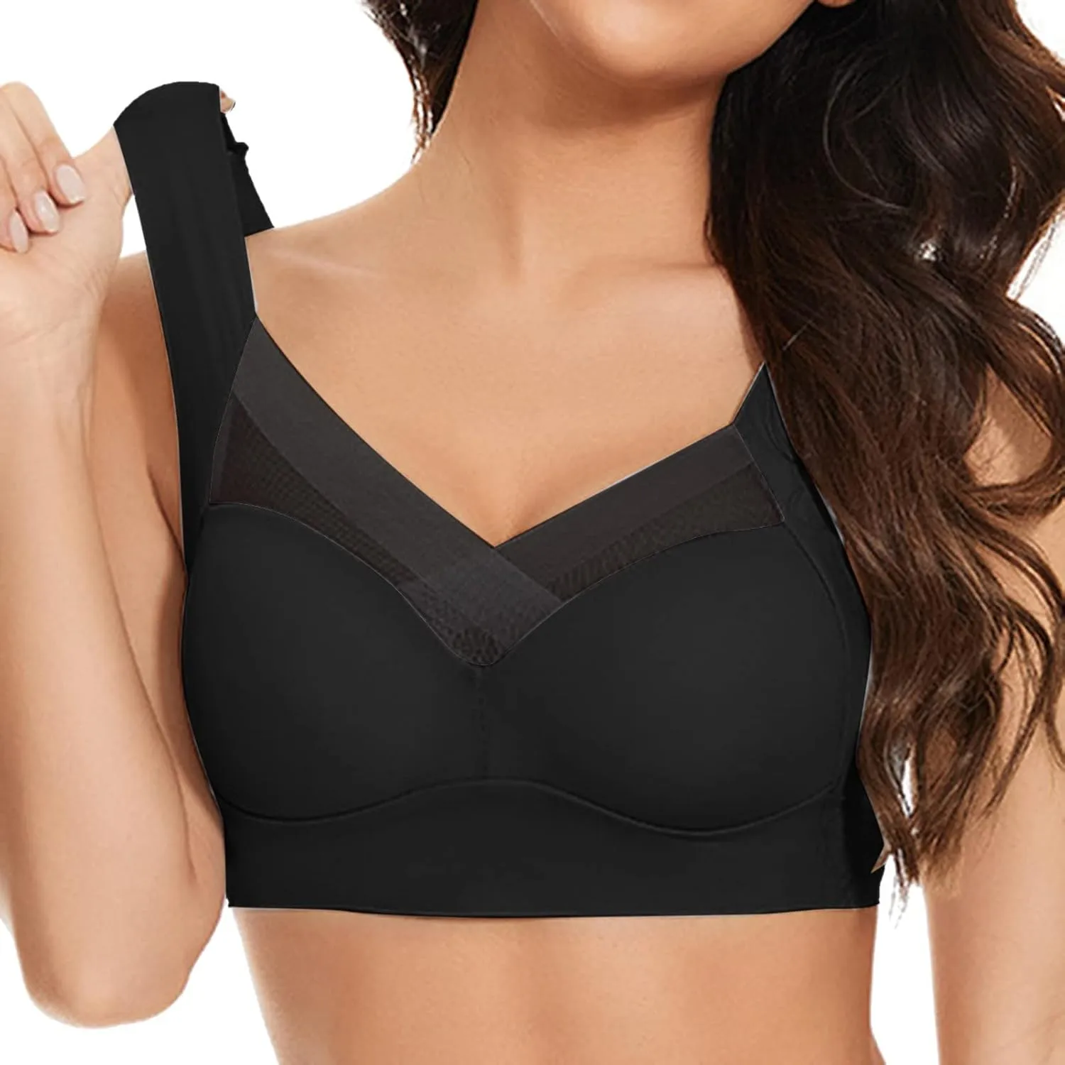 Zenchic Bra - Seamless Sexy Push up Wireless Bra,Lysine Charm Bras,Ice Silk Posture Correcting Bras