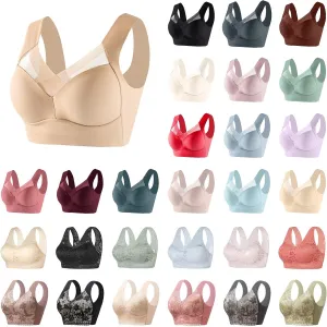 Zenchic Bra - Seamless Sexy Push up Wireless Bra,Lysine Charm Bras,Ice Silk Posture Correcting Sports Bras