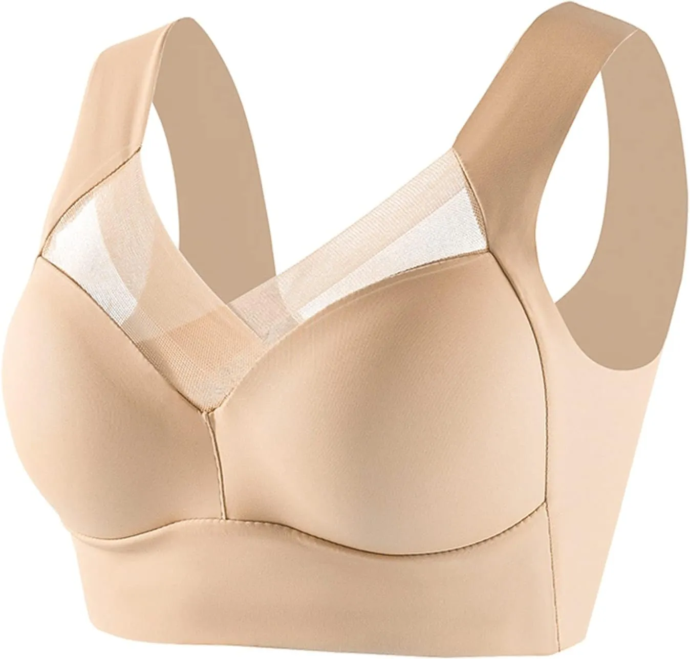 Zenchic Bra - Seamless Sexy Push up Wireless Bra,Lysine Charm Bras,Ice Silk Posture Correcting Sports Bras