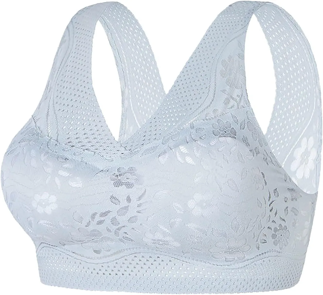 Zenchic Bra - Seamless Sexy Push Up Wireless Bras, Posture Correcting Bras for Senior, Ice Silk Gathering Bra