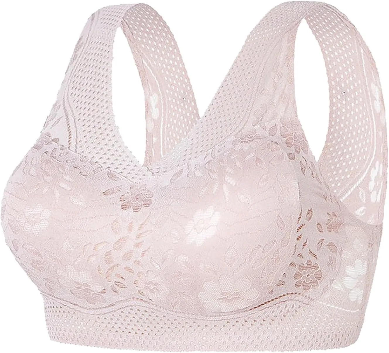 Zenchic Bra - Seamless Sexy Push Up Wireless Bras, Posture Correcting Bras for Senior, Ice Silk Gathering Bra